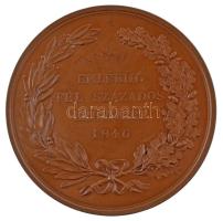 Josef Daniel Boehm (1794-1865) 1846. "József nádor 50 éves nádori jubileum" kétoldalas bro...