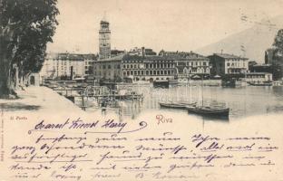 1898 Riva harbour Grand Hotel