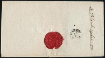 ~1849 Ex offo "LOSONCZ" - "KOMÁROM"