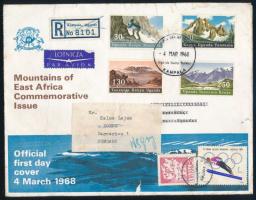 Kenya-Uganda-Tanzánia 1968