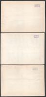 1968 (3 pcs) 1968 (3 db)