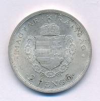 1935. 2P Ag "Rákóczi" kapszulában T:AU,XF Adamo P7.2