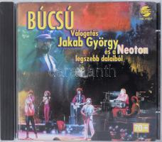 Búcsú. Válogatás Jakab György és a Neoton legszebb dalaiból. CD, 1996.