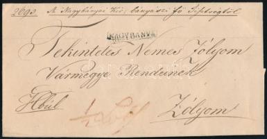 1841 Ex offo "NAGYBÁNYA" - Zólyom