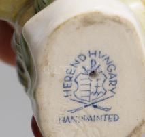 Herendi bogyós ágon ülő madárpár. Jelzett, hibátlan, m: 6,5 cm