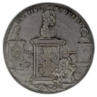 Habsburg Birodalom / Augsburg 1690. I. József római királlyá koronázása emlékérem "NEC PLURI BUS IMPAR. - IOSEPHUS REX VNGARIAE CORONATVS IN REGEM ROMANORVM AVGVSTAE D. 26 IAN 1690 / Eleonóra Magdolna - I. Lipót - II. Miksa Emánuel - Johann VIII. Hugo von Orsbeck - Fülöp Vilmos - I. Frigyes - III. János György - József Kelemen - Anselm Franz von Ingelheim" kétoldalas koronázási zseton. Szign.: "Philip Heinrick Müller" (40,46g/48mm) T:VF, patina / Habsburg Monarchy / Augsburg 1690. Coronation of Joseph I as King of the Romans commemorative medal "Nec Pluri Bus Impar - Josephvs Rex Ungariae Coronatus in Regem Romanorum Augustae D 26 jan 1690 / Eleonore Magdalene of Neuburg - Leopold I - Maximilian II - Johann VIII. Hugo von Orsbeck - Philip William - Frederick Barbarossa - John George III - Joseph Clemens - Anselm Franz von Ingelheim" two-sided Coronation jeton. Sign.: "Philip Heinrick Müller" (40,46g/48mm) C:VF, patina