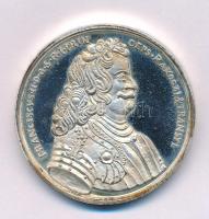 1985. "II. Rákóczi Ferenc emlékére - Rodostó 1735 - Szécsény 1985" kétoldalas, jelzett Ag ...