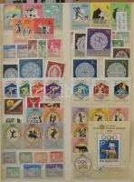 Hagyaték: postatiszta magyar gyűjtemény 1956-tól a 80-as évekig nagy Schaubek + 4 közepes berakóban ...