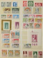 Hagyaték: postatiszta magyar gyűjtemény 1956-tól a 80-as évekig nagy Schaubek + 4 közepes berakóban ...