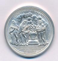 1985. "II. Rákóczi Ferenc fejedelemmé választásának 280. évfordulójára / CONCVRRVNT UT: ALANT." kétoldalas, jelzett Ag emlékérem (36,22g/0.835/42,5mm) T:AU Adamo SY5