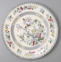 "Indian Tree" angol dísztál, jelzett, hibátlan, d: 25 cm