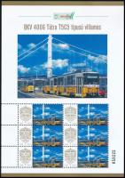 2025 BKV 4006 Tátra T5C5 típusú villamos hatos kisív dísztokban