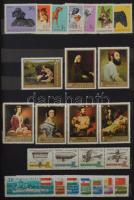 Hagyaték tétel 4 db A/4 berakóban + Turul albumban + blokkberakóban + hozzá borítékban modern postat...