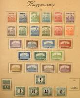 Hagyaték tétel 4 db A/4 berakóban + Turul albumban + blokkberakóban + hozzá borítékban modern postat...