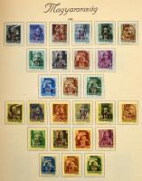 Hagyaték tétel 4 db A/4 berakóban + Turul albumban + blokkberakóban + hozzá borítékban modern postat...