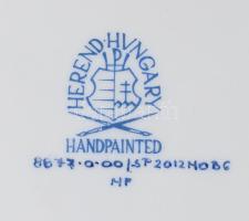 Herendi porcelán Olimpiai emlék, London 2012, porcelán, hibátlan, original dobozban, jelzett, d: 8,5...