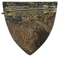 1920-1930 k. "ÉME (Ébredő Magyarok Egyesülete)" zománcozott bronz jelvény (24x23mm) T:XF k...