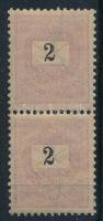 1899 2kr postatiszta pár