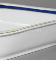 Hüttl Tivadar királyi szállítói címkével kínáló, jelzett, 24x24 cm