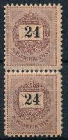 1889 24kr pár 11 1/2 fogazás