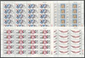 Ciprus 1990 Turizmus sor 20-as teljes ívekben Mi 750-753 (Mi EUR 110.-)