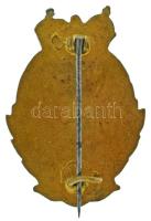 Osztrák-Magyar Monarchia 1916. "7. sz. Lovas Tüzérségi Hadosztály" zománcozott bronz jelvé...