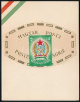 1948 Lánchíd I. blokk dísztokban. Ritka! (35.000)