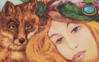 Hollóházi Manufaktúra, Faragó Miklós (1947- ) designer: "Le Quattro Staggioni" - Négy évsz...