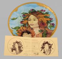 Hollóházi Manufaktúra, Faragó Miklós (1947- ) designer: "Le Quattro Staggioni" - Négy évsz...