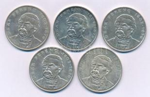 1994. 200Ft Ag "Deák" (5x) T:AU,XF
Adamo F13.1