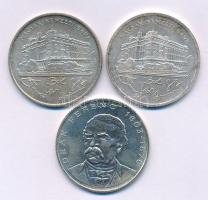 1992. 200Ft Ag "MNB" + 1993. 200Ft Ag "MNB" + 1994. 200Ft Ag "Deák" T:...