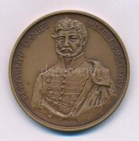 Kiss Sándor (1925-1999) 1982. "Berzsenyi Dániel 1776-1836 / Magyar Éremgyűjtők Egyesülete Szombathelyi Csoportja" kétoldalas bronz emlékérem (42,5mm) T:AU Adamo SH6