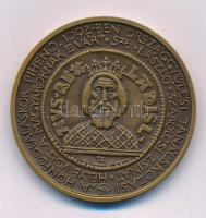 Tóth Sándor (1933-2019) 1986. "Szent László - A honfoglaláskor pihenő helye volt a magyaroknak e vár / Szabolcsi-Földvár" kétoldalas bronz emlékérem (42,5mm) T:AU