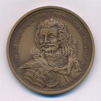 1985. "II. Rákóczi Ferenc fejedelemmé választásának 280. évfordulójára / CONCVRRVNT UT: ALANT." kétoldalas bronz emlékérem (42,5mm) T:AU Adamo SY5
