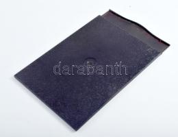 cca 1920, Harmonikás géphez síkfilm töltőlemez, 14x10 cm