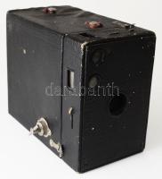 cca 1910 Kodak box gép, hiánnyal, h: 16 cm