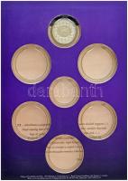 Csontos Attila DN "Mennyei Oltalom - Szent István" Cu-Ni emlékérem kapszulában (33mm), "Magyar Szentek - Akik vigyáznak ránk" gyűjtői mappában T:PP