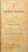 Székely István: A szentirás apologiája. Nagyvárad, 1891. Szerzői. 707p. volt könyvtári példány. Kissé sérült egészvászon kötésben, ,foltos lapokkal