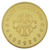 ifj. Szlávics László (1959-) 2011. "Nagy Magyarok / Szent Erzsébet" aranyozott Cu emlékére...