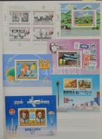 Mongólia 138 különféle blokk sok jó motívummal 16 lapos A/4 berakóban