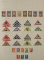 Balti államok, Memel, Szlovákia nagyon tartalmas gyűjtemények másodpéldányokkal, sok használatlannal...