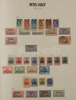 Balti államok, Memel, Szlovákia nagyon tartalmas gyűjtemények másodpéldányokkal, sok használatlannal...