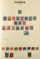 Balti államok, Memel, Szlovákia nagyon tartalmas gyűjtemények másodpéldányokkal, sok használatlannal...