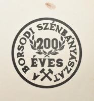 200 éves a borsodi szénbányászat 1786-1986. 223p. Kiadói egészvászon kötésben