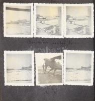 1942-43 II. világháborús pilóta felvételei, nagyrészt magyarországi repterek, kiképzőközpontok körny...