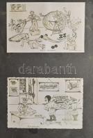 1942-43 II. világháborús pilóta felvételei, nagyrészt a keleti fronton készített fényképek. Érdekes ...