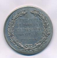 1865. "Emlékül az 1865. évi Országgyűlés megnyitására Pesten / Éljen a Haza" kétoldalas Sn emlékérem (40mm) T:XF Hungary 1865. "In memoriam for the opening of the Parliament in Pest / Long live the Homeland" two-sided Sn commemorative medallion (40mm) C:XF