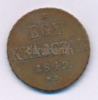 1849NB 1kr Cu T:XF,VF, ph. Adamo B1.1