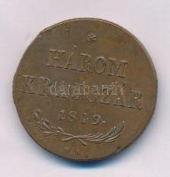 1849NB 3kr Cu T:XF,VF, ph. Adamo B2