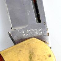 Tusker bicska, jelzett, bőr tokban, nyitva h: 17 cm